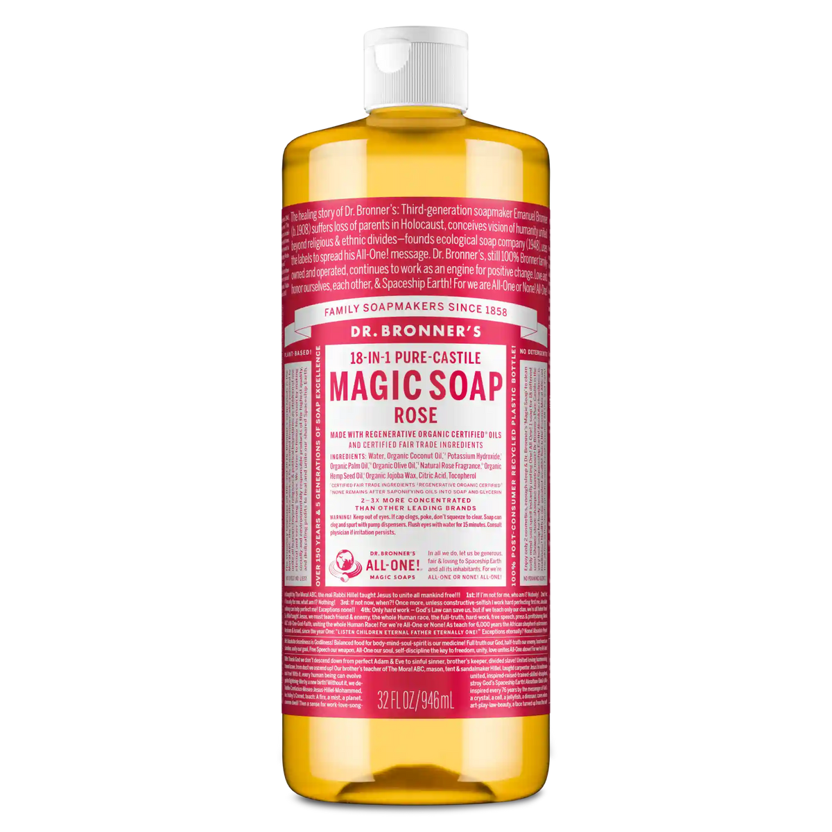 Rose - Pure-Castile Magic Soap