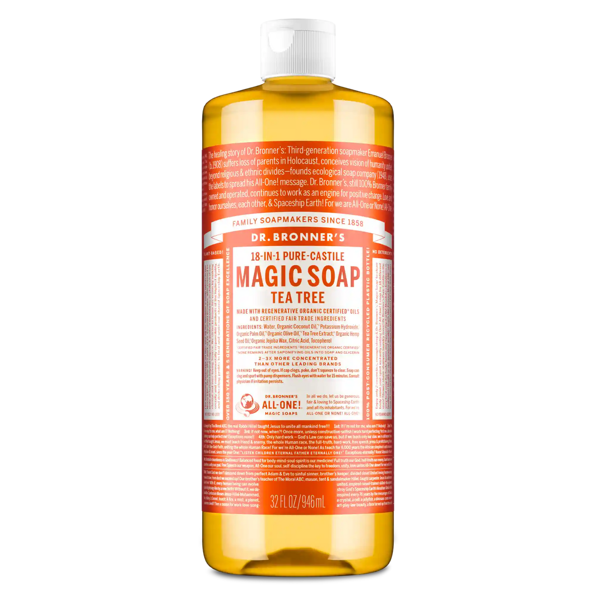 Tea Tree - Pure-Castile Magic Soap