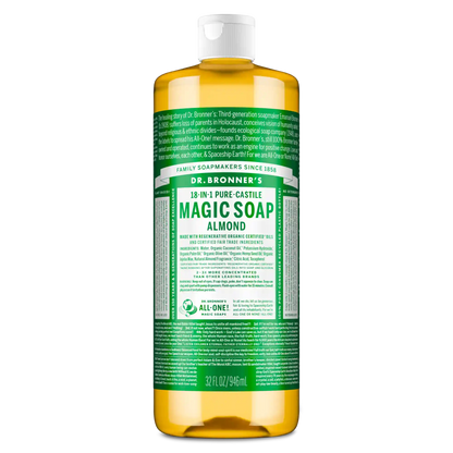 Almond - Pure-Castile Magic Soap