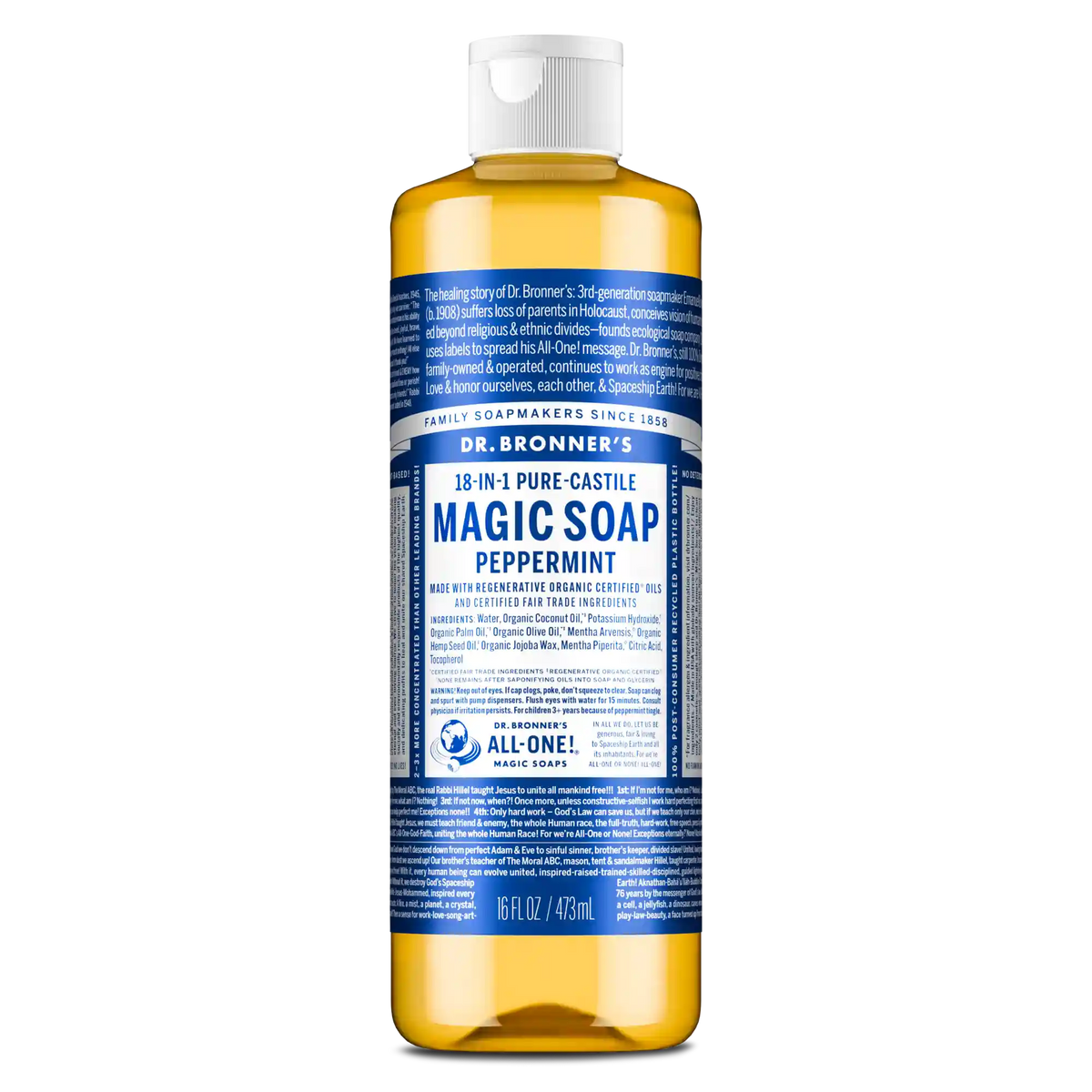 Peppermint - Pure-Castile Magic Soap