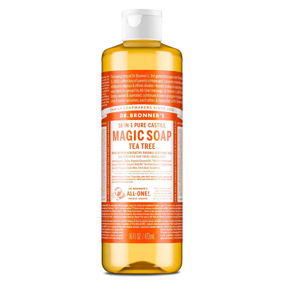 Tea Tree - Pure-Castile Magic Soap