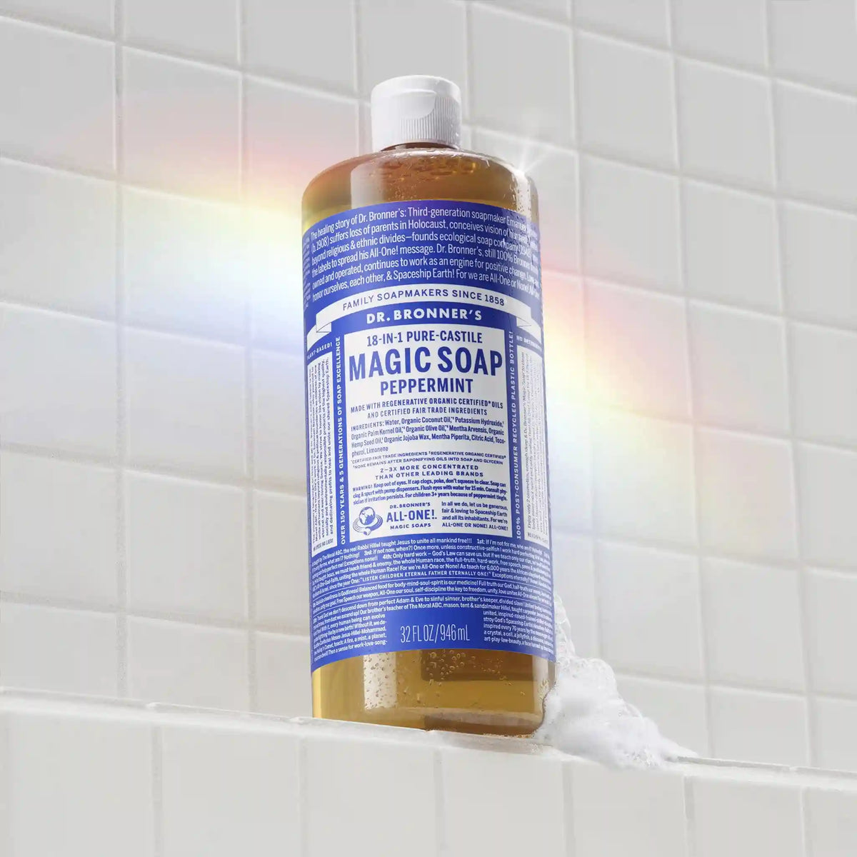 Peppermint - Pure-Castile Magic Soap