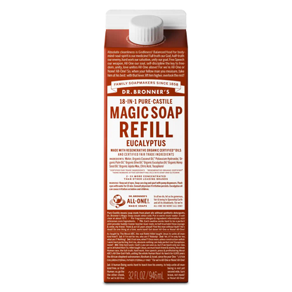 Eucalyptus - Pure-Castile Magic Soap Refill