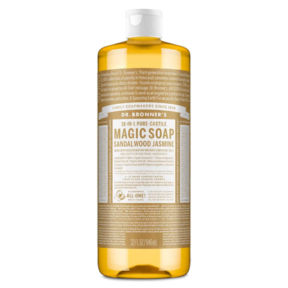 Sandalwood Jasmine - Pure-Castile Magic Soap