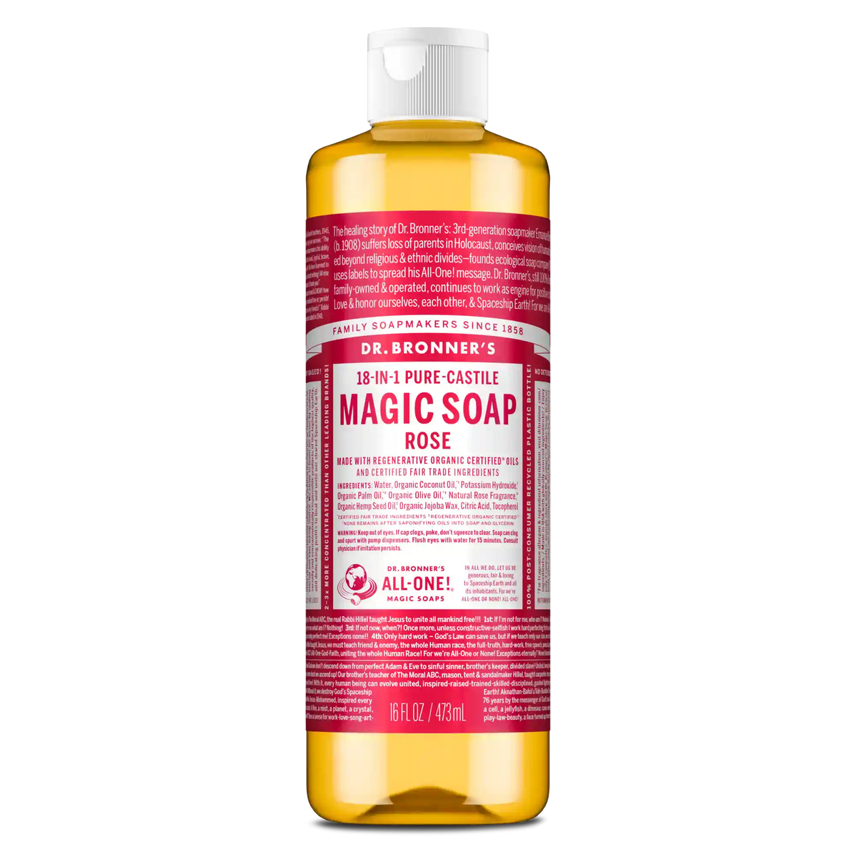 Rose - Pure-Castile Magic Soap