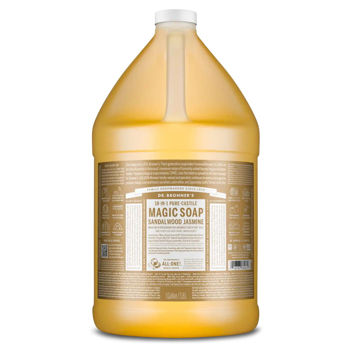 Sandalwood Jasmine - Pure-Castile Magic Soap