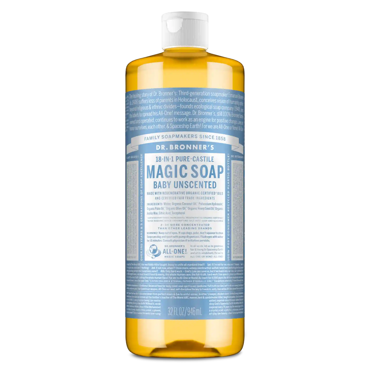 Unscented - Pure-Castile Magic Soap